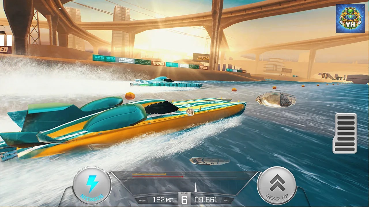 Top Boat: Racing Simulator 3D Nintendo Switch - ảnh màn hình 1
