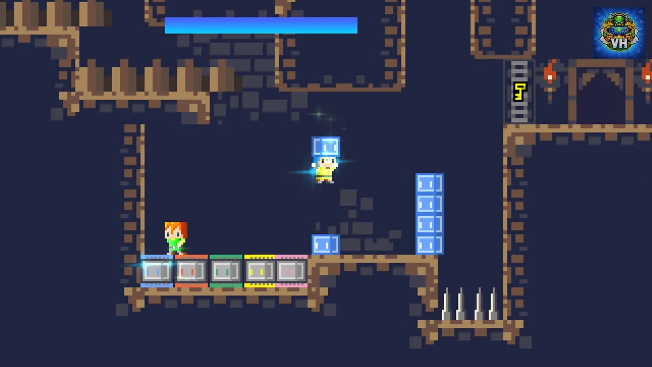 Pixel Game Maker Series BLOCK SLIME CAVE Nintendo Switch - ảnh màn hình 5