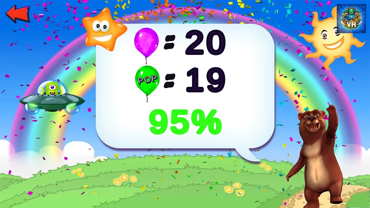 Balloon Pop - Learning Letters, Numbers, Colors, Game for Kids Nintendo Switch - ảnh màn hình 6