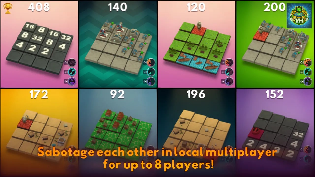 2048 Battles Nintendo Switch - ảnh màn hình 8