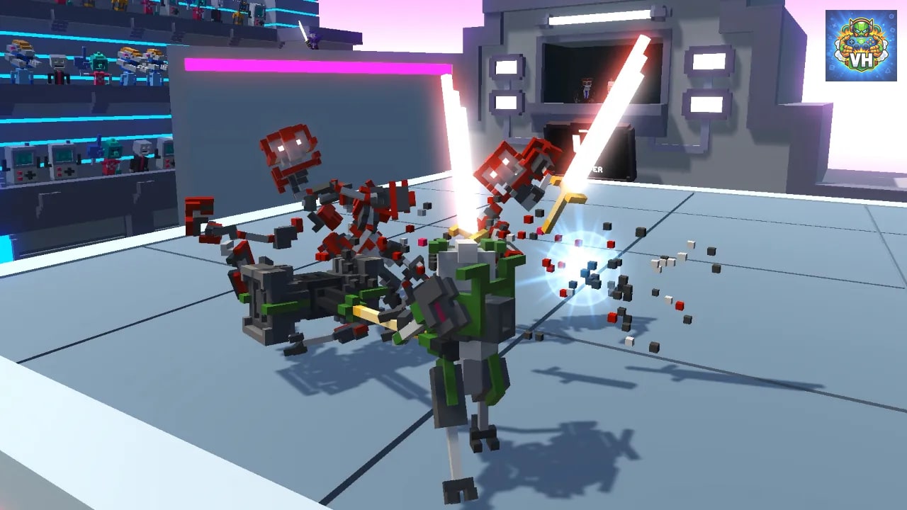 Clone Drone in the Danger Zone Nintendo Switch - ảnh màn hình 4