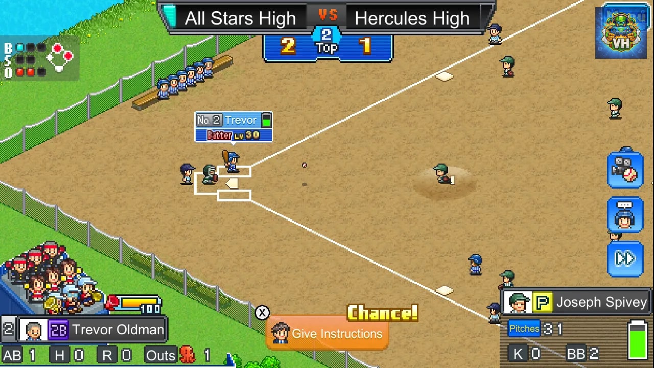 Home Run High Nintendo Switch - ảnh màn hình 4