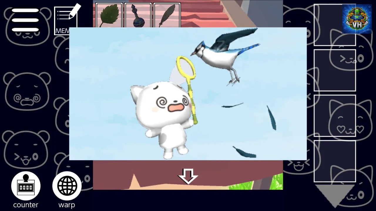 Prepare the First RPG Village
～The Adventures of Nyanzou&Kumakichi: Escape Game Series～ Nintendo Switch - ảnh màn hình 4