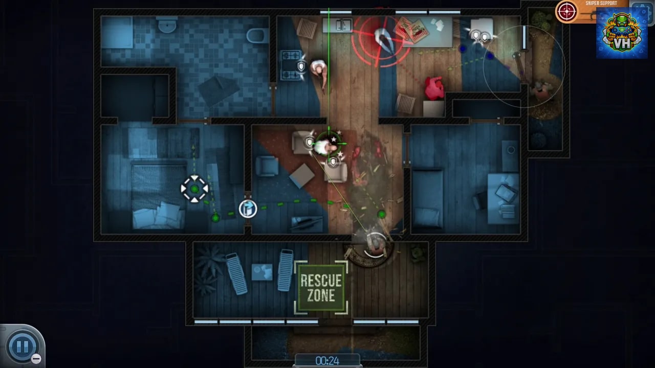 Door Kickers Nintendo Switch - ảnh màn hình 1