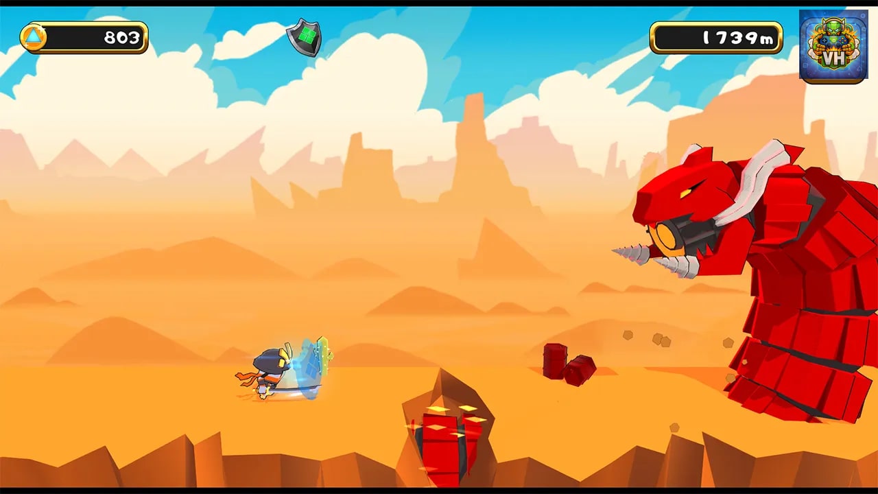 Cube Samurai: Run Squared Nintendo Switch - ảnh màn hình 5