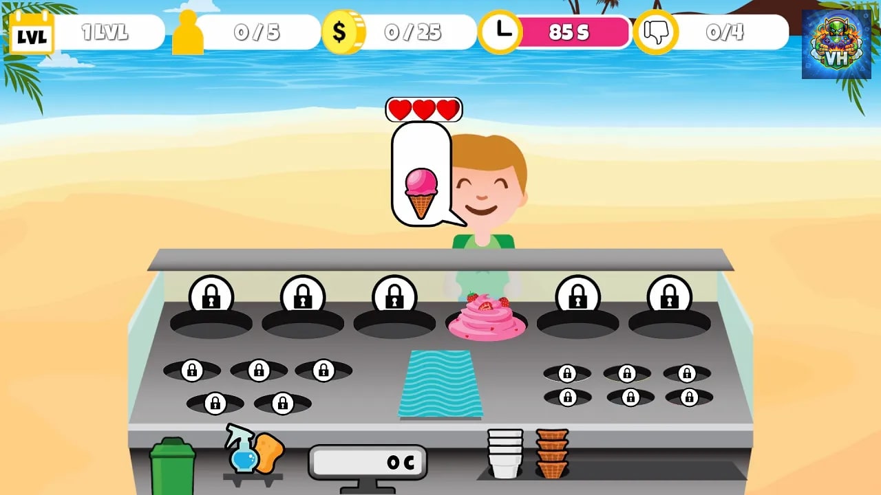 My little IceCream Booth Nintendo Switch - ảnh màn hình 1