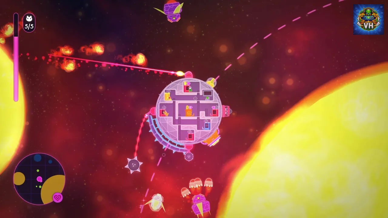 Lovers in a Dangerous Spacetime Nintendo Switch - ảnh màn hình 6