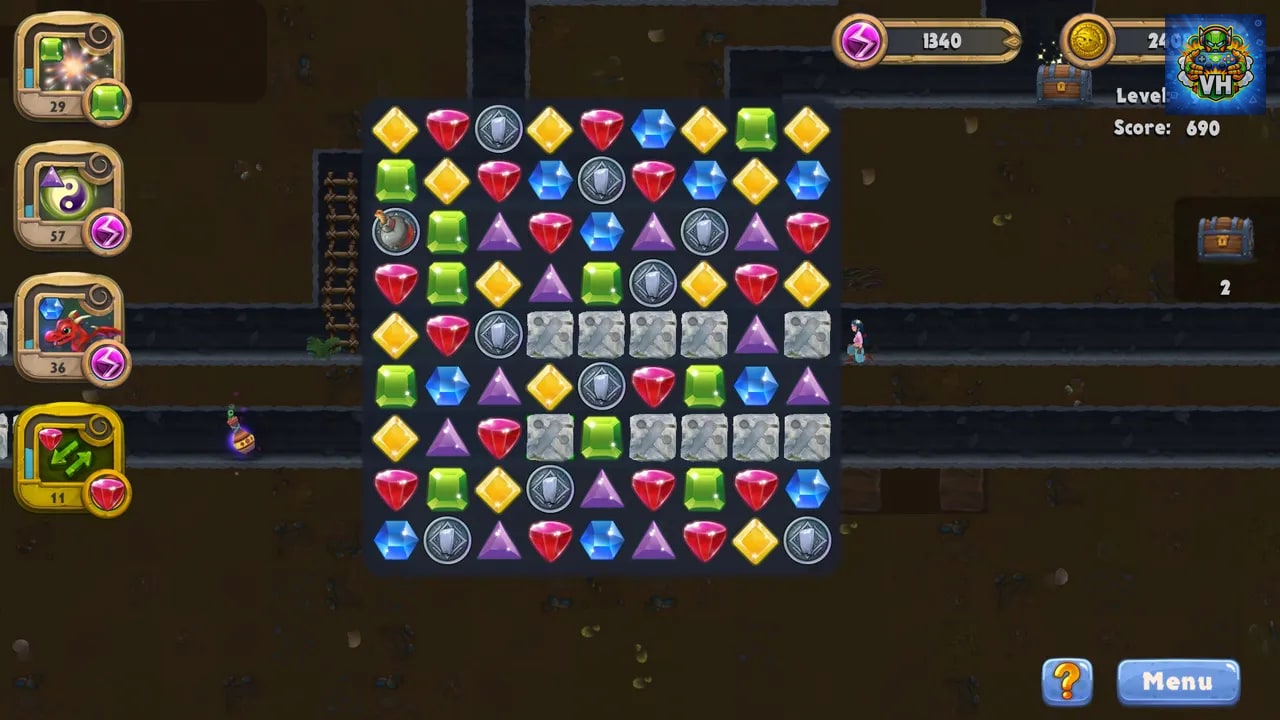 Caves and Castles: Underworld Nintendo Switch - ảnh màn hình 1