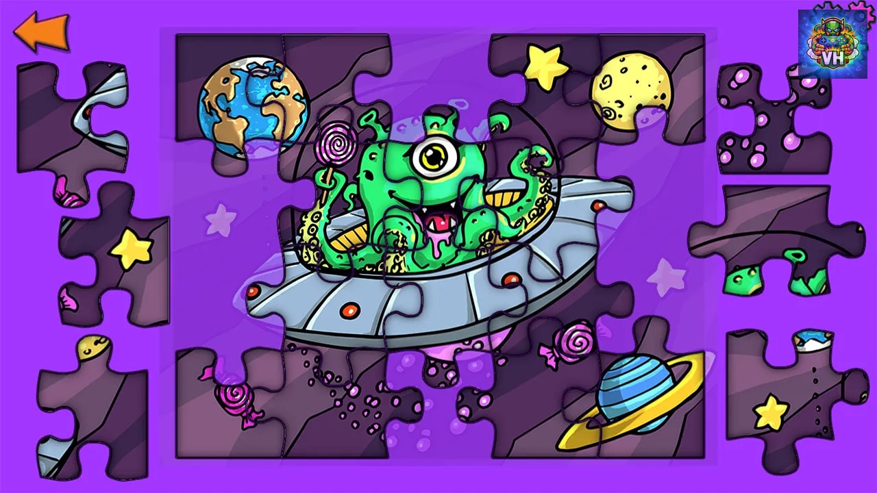 Halloween Jigsaw Puzzles - Puzzle Game for Kids & Toddlers Nintendo Switch - ảnh màn hình 5