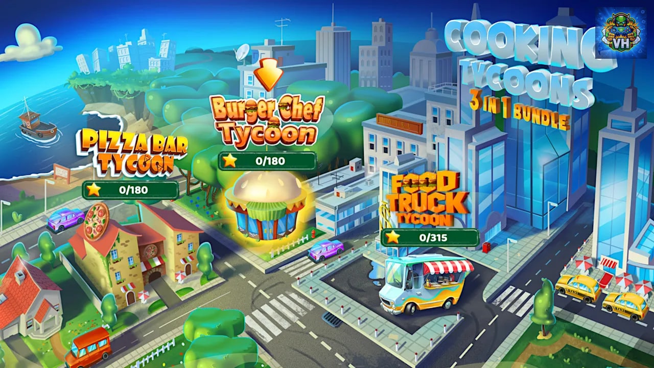 Cooking Tycoons - 3 in 1 Bundle Nintendo Switch - ảnh màn hình 5
