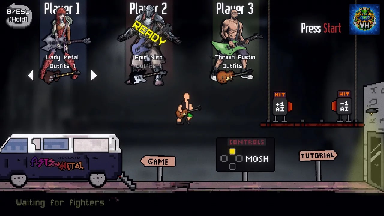 It's Raining Fists and Metal Nintendo Switch - ảnh màn hình 1
