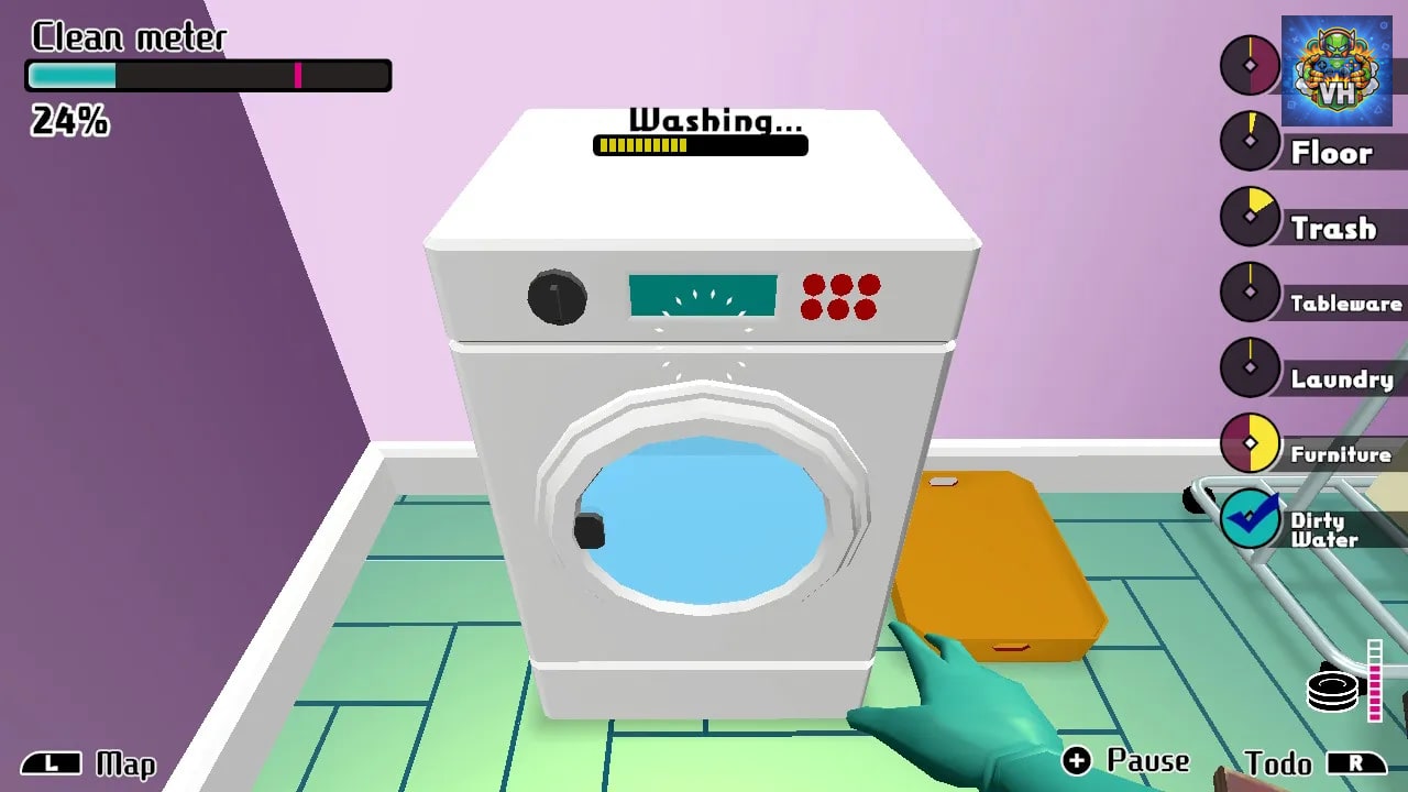 House Cleaning Survival Nintendo Switch - ảnh màn hình 4