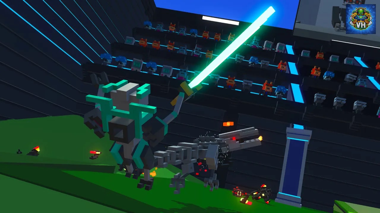 Clone Drone in the Danger Zone Nintendo Switch - ảnh màn hình 5