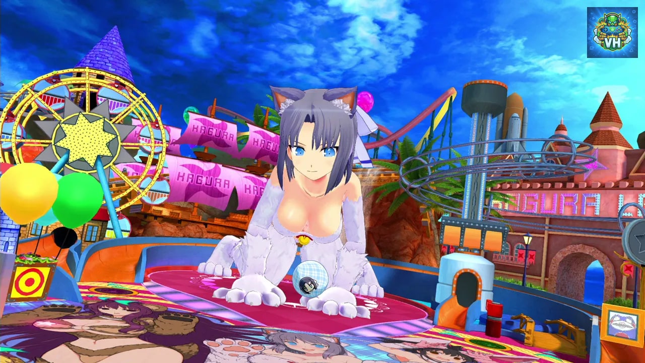 PEACH BALL 閃乱カグラ Nintendo Switch - ảnh màn hình 2