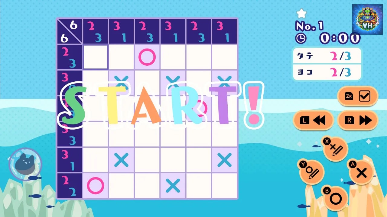 〇× LOGIC PUZZLE 1000 ! Nintendo Switch - ảnh màn hình 12