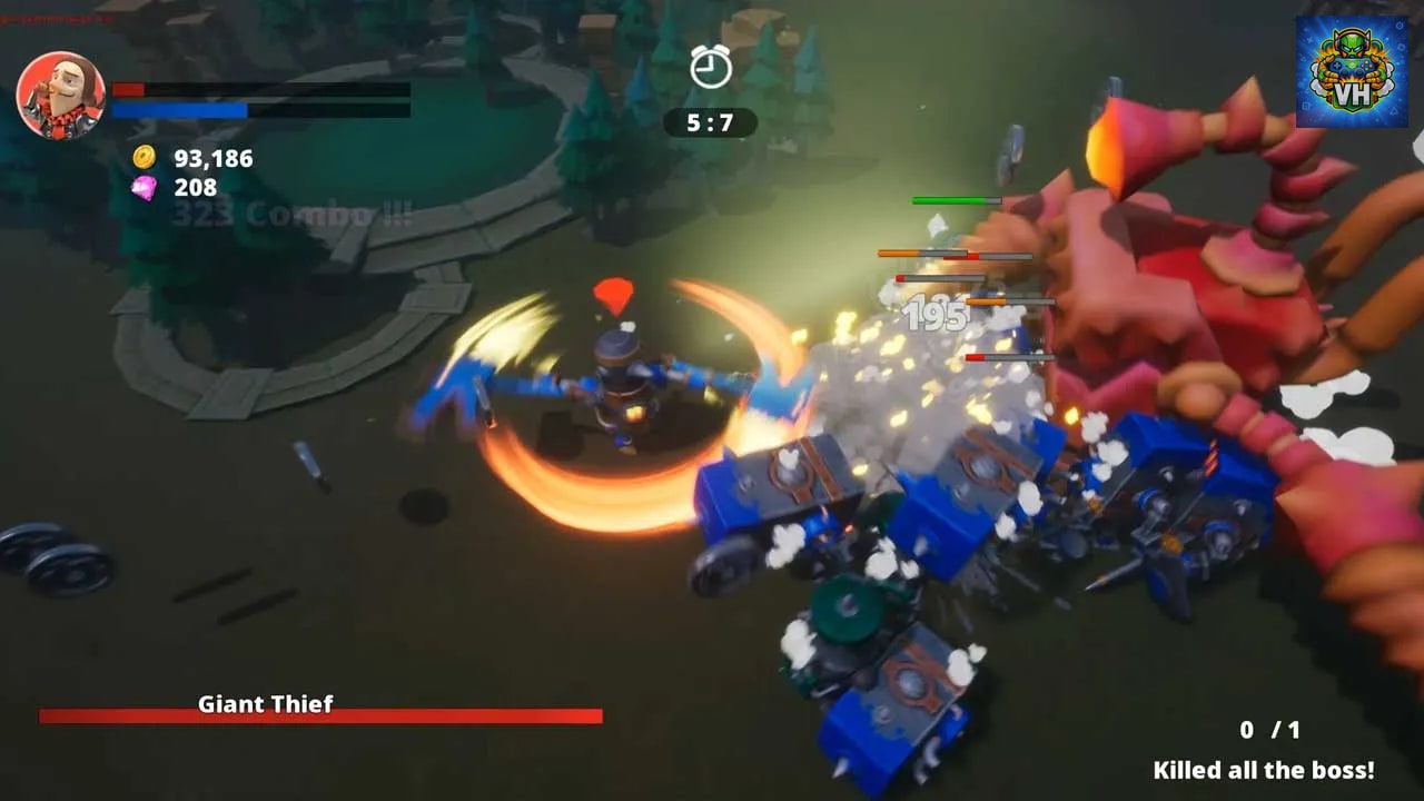 MachiKnights -Blood bagos- Nintendo Switch - ảnh màn hình 3