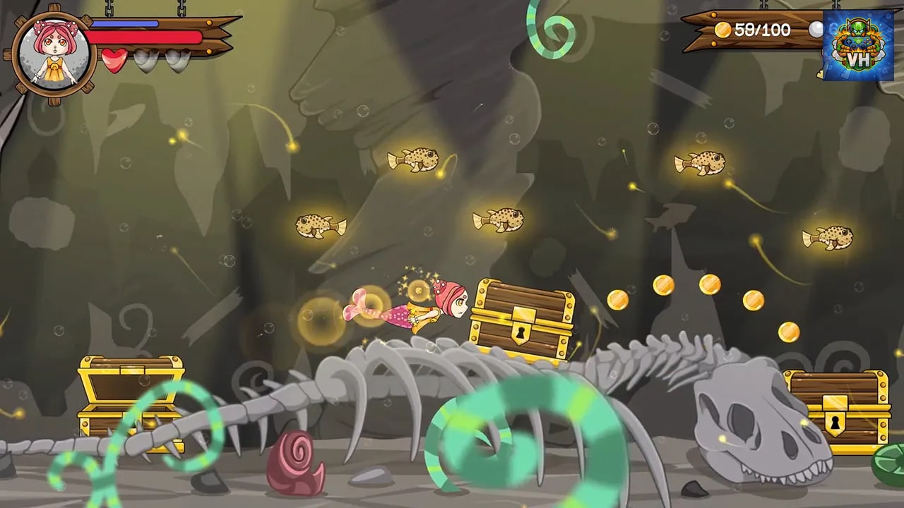 Mermaid Castle Nintendo Switch - ảnh màn hình 5
