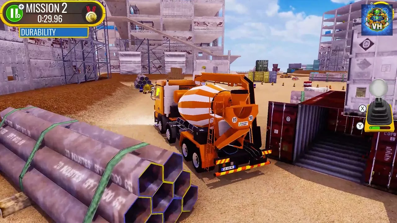 Construction Site Driver Nintendo Switch - ảnh màn hình 1