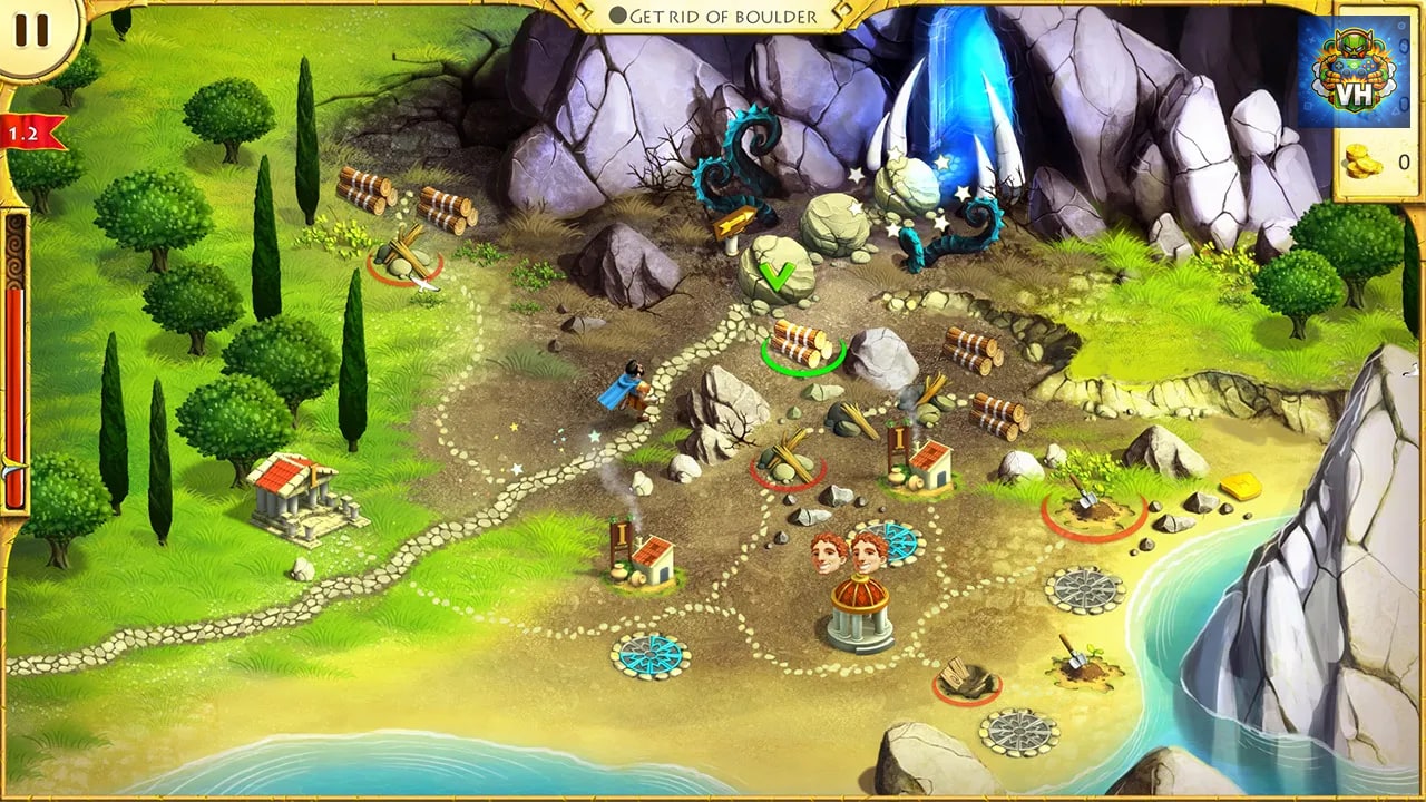 12 Labours of Hercules II: The Cretan Bull Nintendo Switch - ảnh màn hình 4