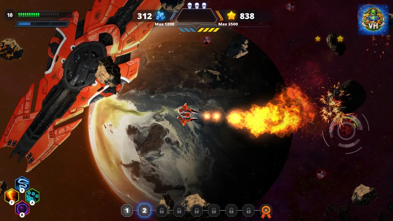 Space Avenger: Empire of Nexx Nintendo Switch - ảnh màn hình 4