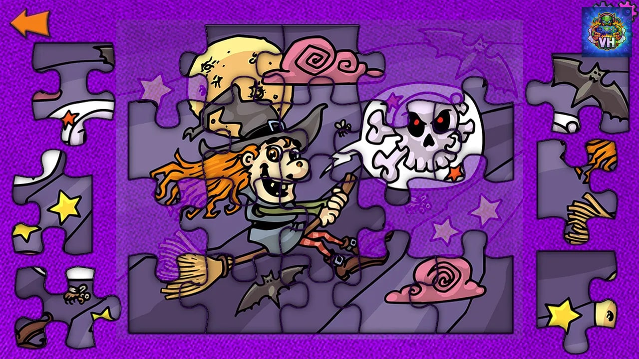Halloween Jigsaw Puzzles - Puzzle Game for Kids & Toddlers Nintendo Switch - ảnh màn hình 4