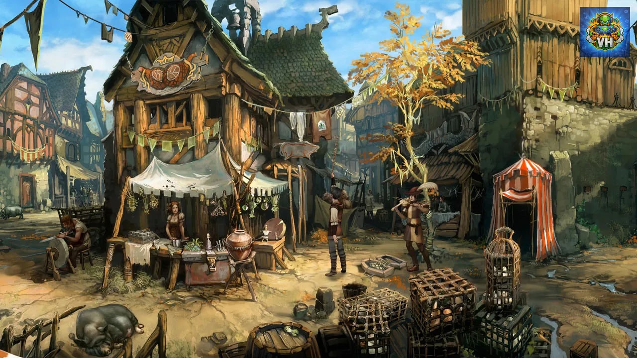 The Dark Eye: Chains of Satinav Nintendo Switch - ảnh màn hình 4