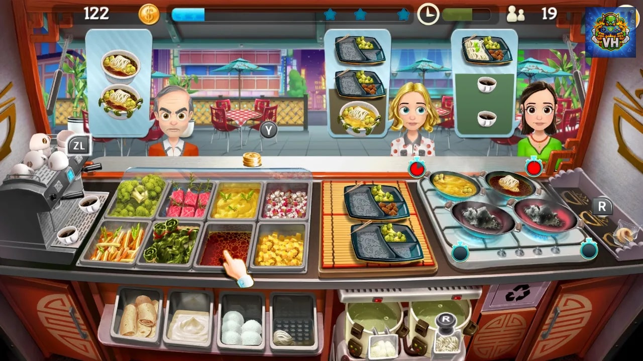 Food Truck Tycoon - Asian Cuisine Nintendo Switch - ảnh màn hình 6