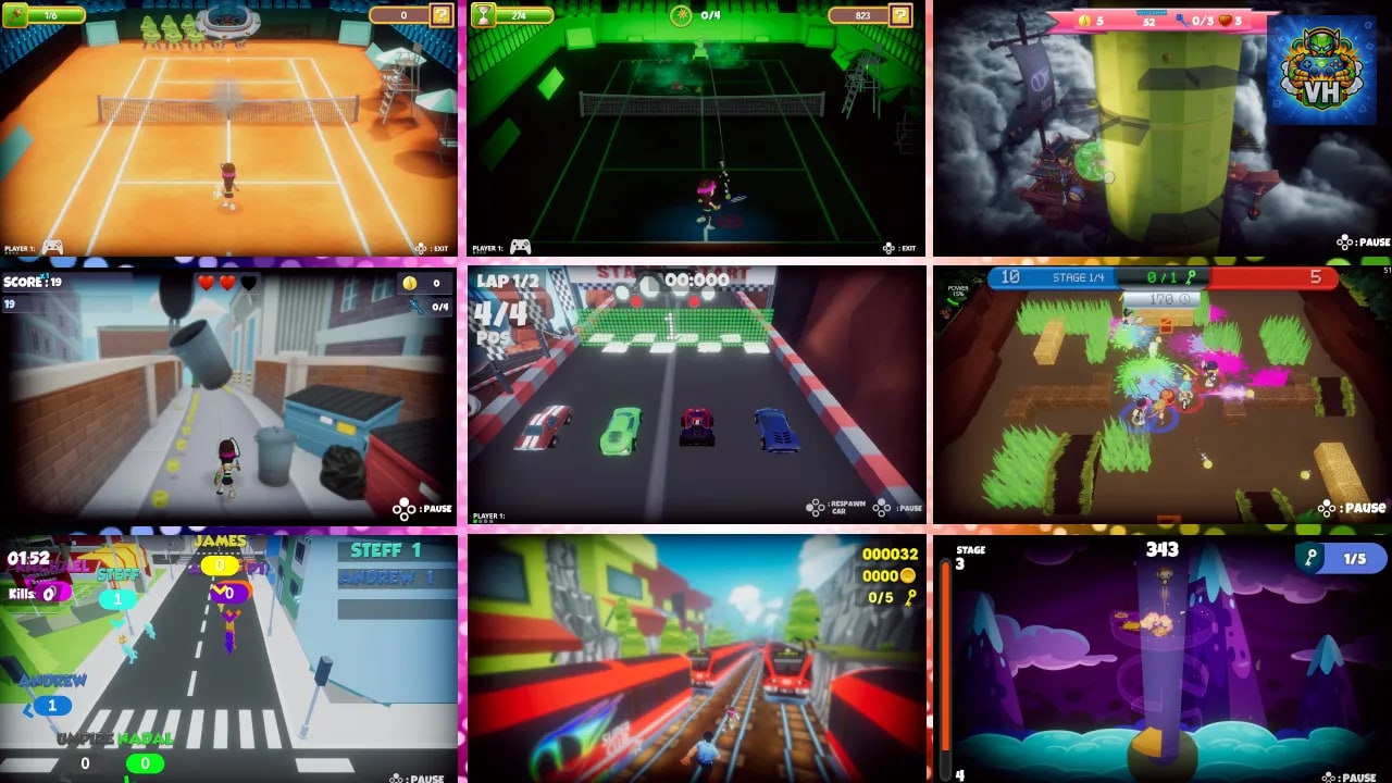 Super Club Tennis Nintendo Switch - ảnh màn hình 5