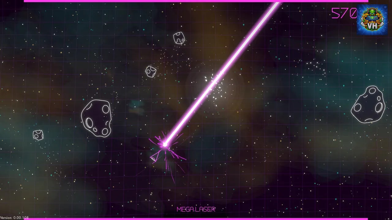 Asteroids: Recharged Nintendo Switch - ảnh màn hình 4