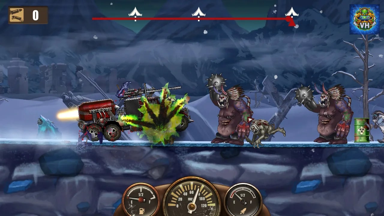Zombie Hill Race Nintendo Switch - ảnh màn hình 3
