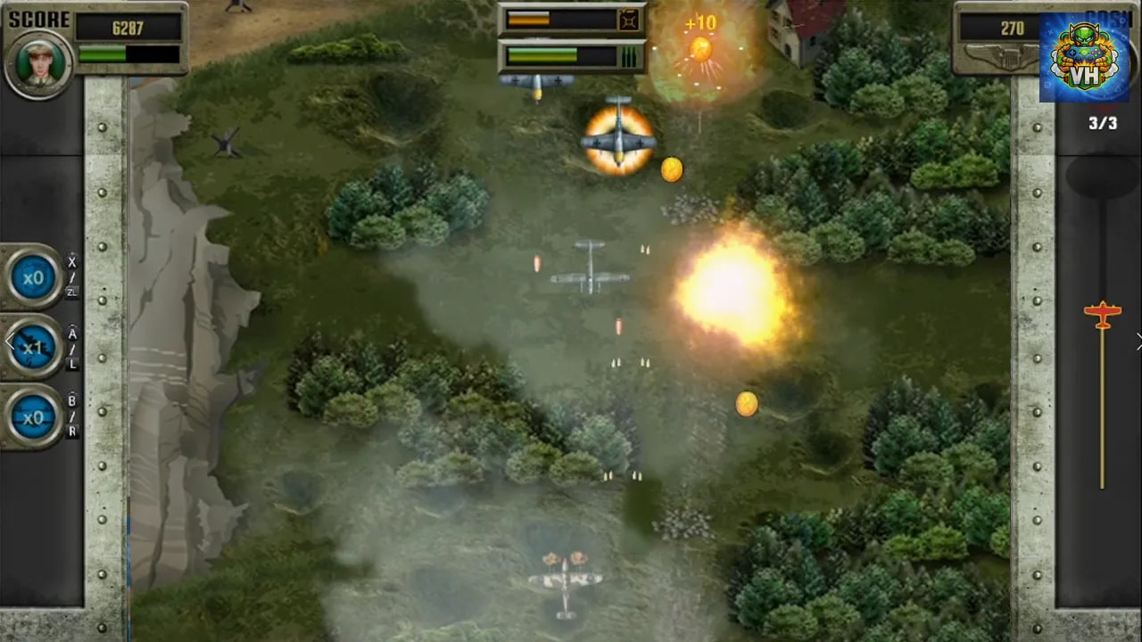 Air Strike: WW2 Fighters Sky Combat Nintendo Switch - ảnh màn hình 6