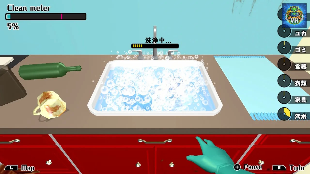 House Cleaning Survival Nintendo Switch - ảnh màn hình 3