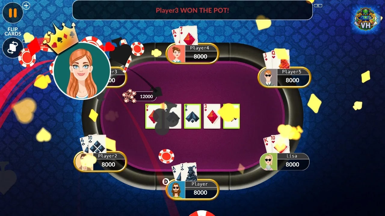 Poker - Texas & Omaha Hold'em Nintendo Switch - ảnh màn hình 6