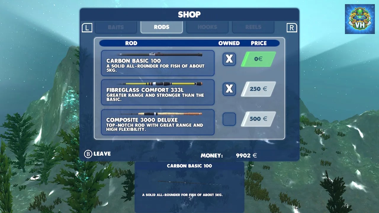 3D Arcade Fishing Nintendo Switch - ảnh màn hình 4