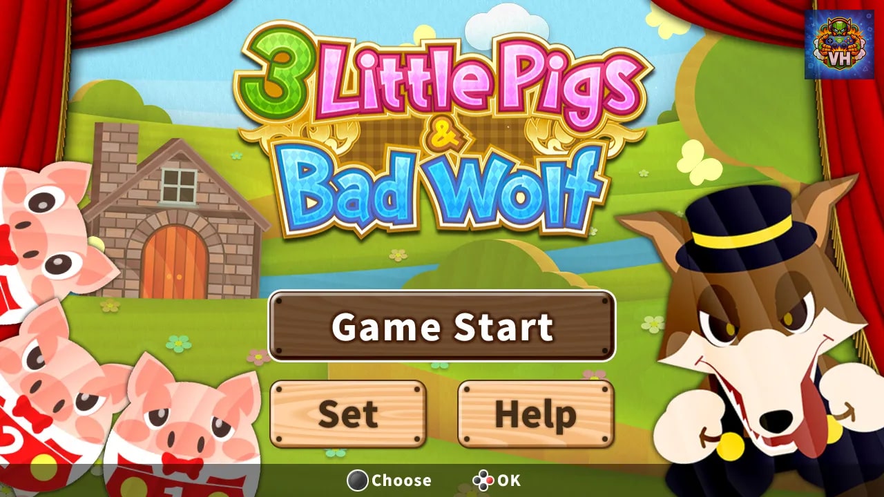 3 Little Pigs & Bad Wolf Nintendo Switch - ảnh màn hình 1