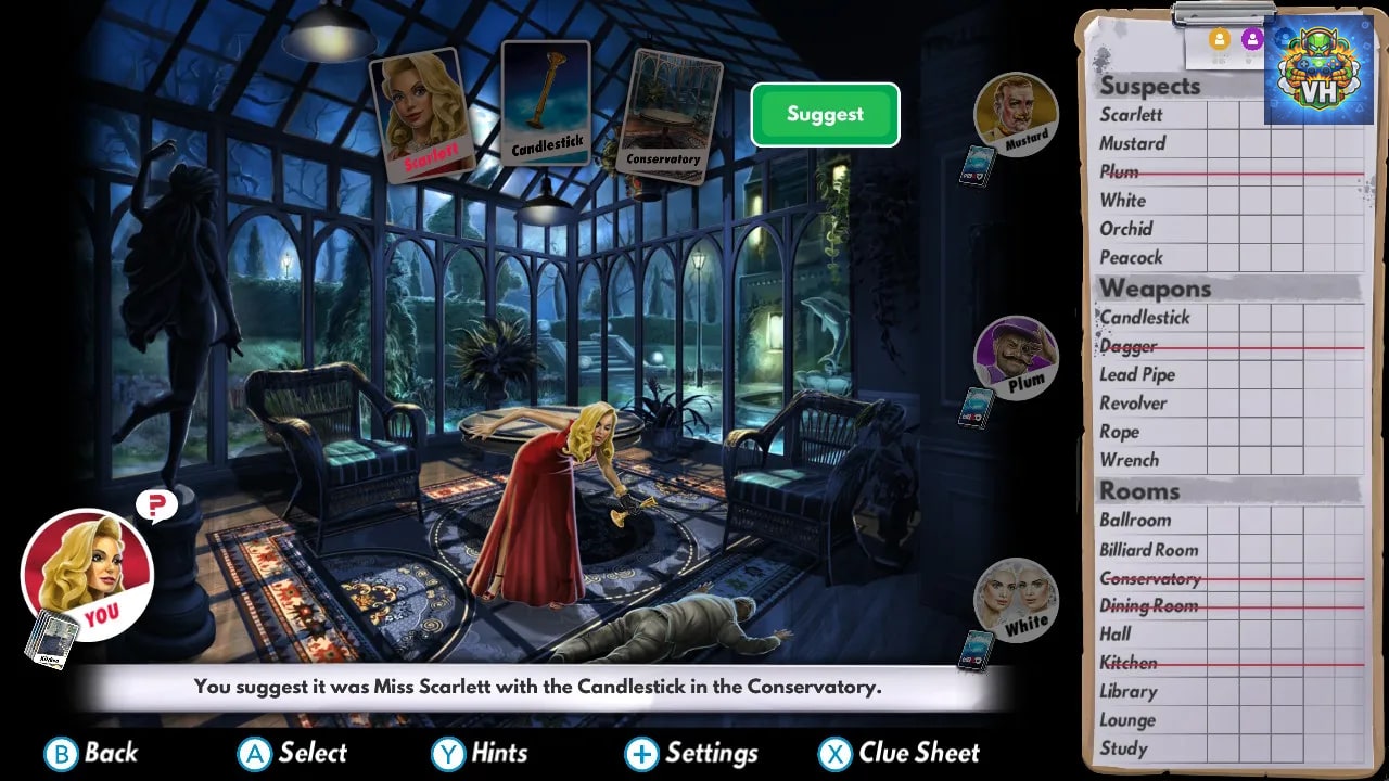 Clue: Classic Edition Nintendo Switch - ảnh màn hình 10