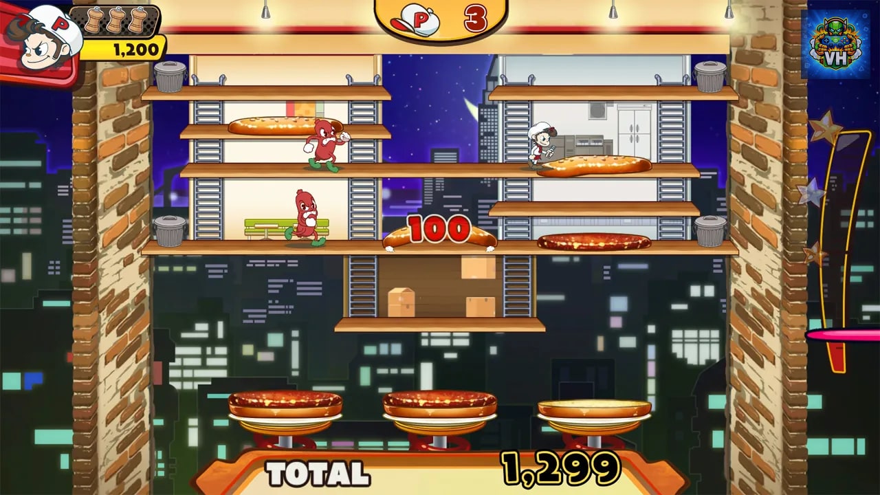 BurgerTime Party! Nintendo Switch - ảnh màn hình 5