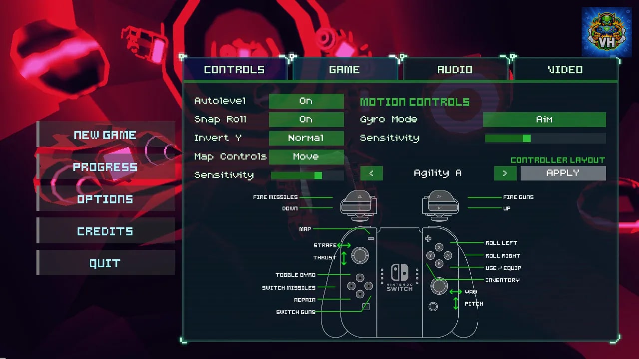 Sublevel Zero Redux Nintendo Switch - ảnh màn hình 4