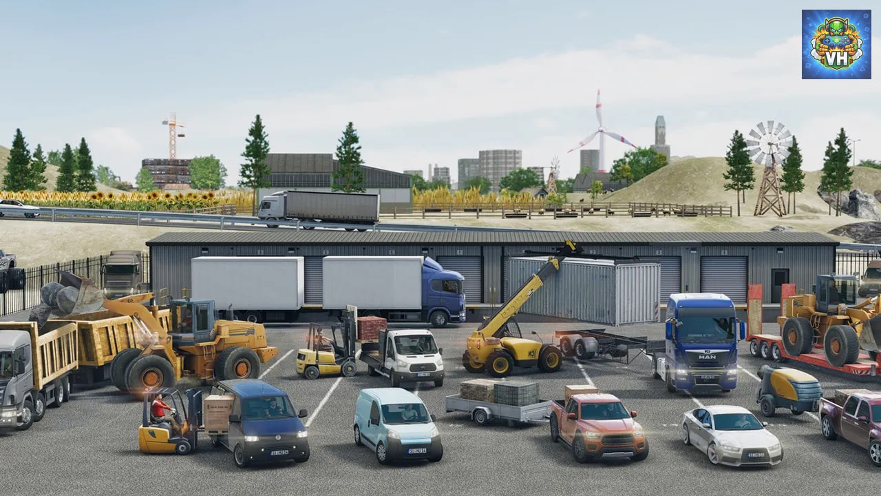 Truck and Logistics Simulator Nintendo Switch - ảnh màn hình 3