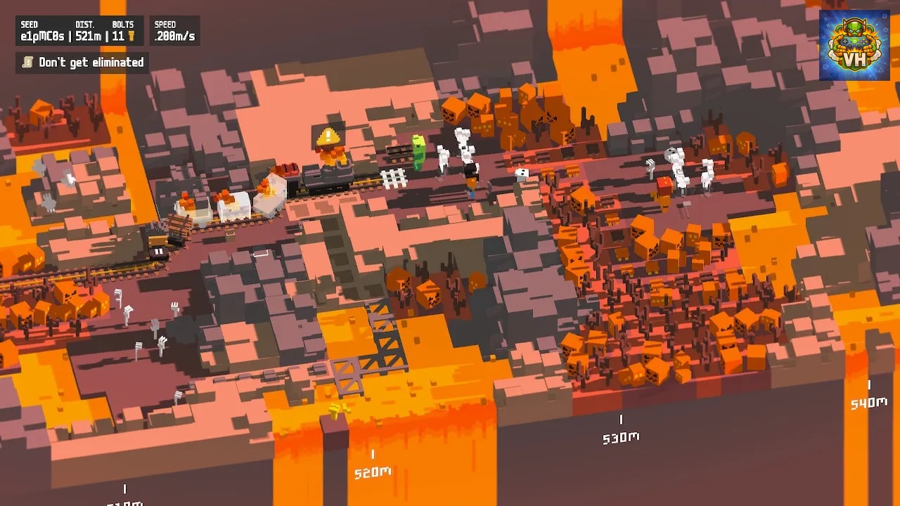 Unrailed! Nintendo Switch - ảnh màn hình 5