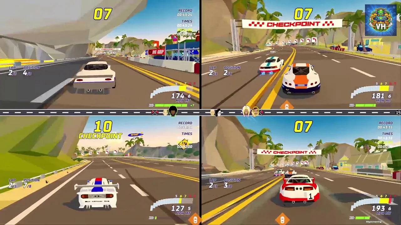 Hotshot Racing Nintendo Switch - ảnh màn hình 3
