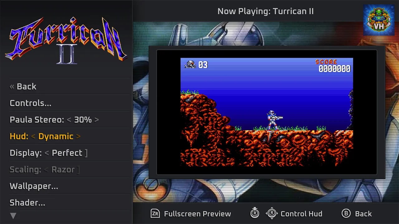 Turrican Flashback Nintendo Switch - ảnh màn hình 1