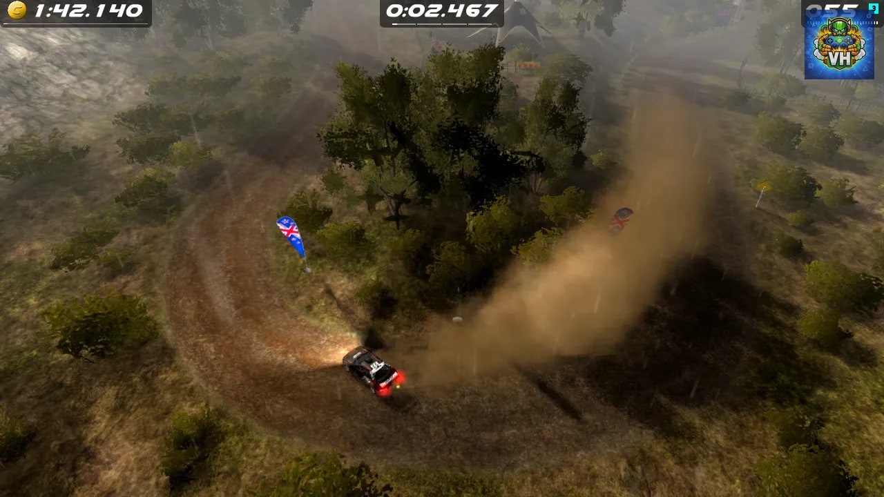 Rush Rally Origins Nintendo Switch - ảnh màn hình 1