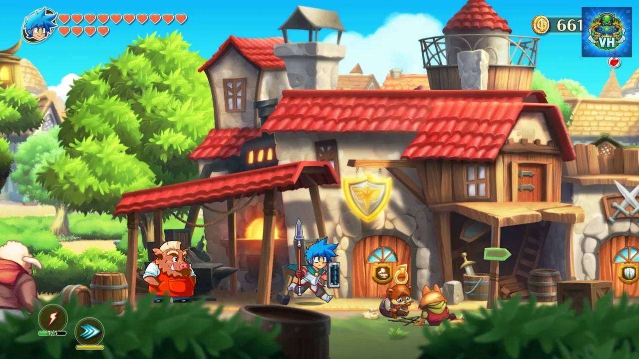Monster Boy and the Cursed Kingdom Nintendo Switch - ảnh màn hình 5