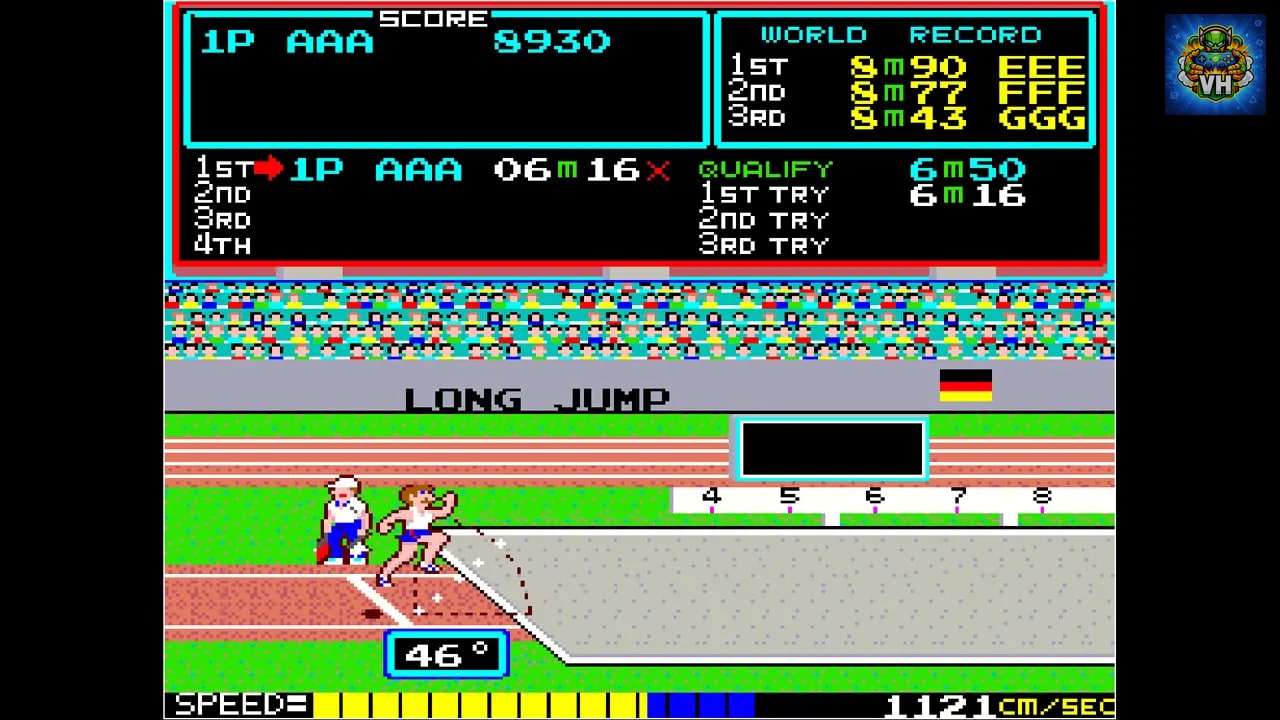 Arcade Archives TRACK & FIELD Nintendo Switch - ảnh màn hình 3