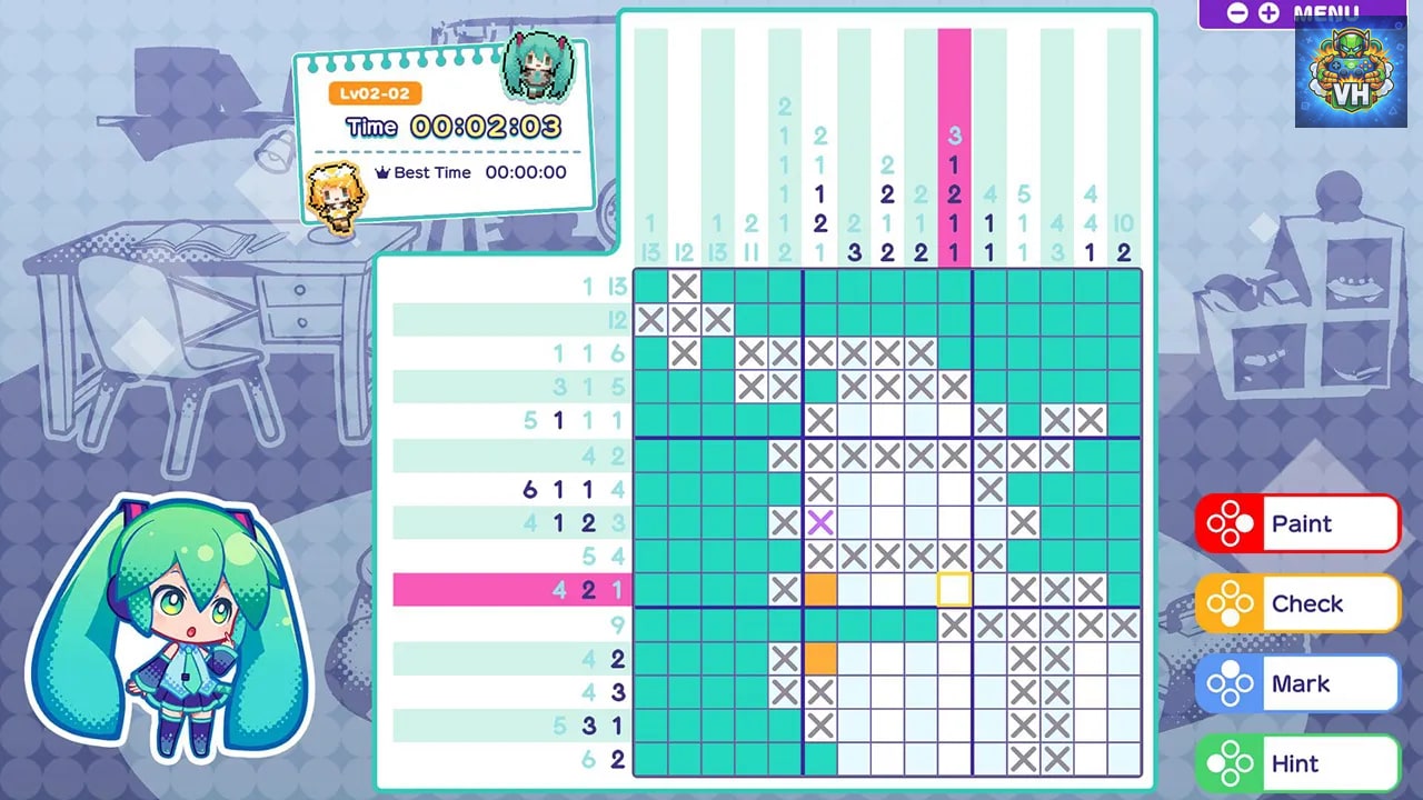 Hatsune Miku Logic Paint S Nintendo Switch - ảnh màn hình 6