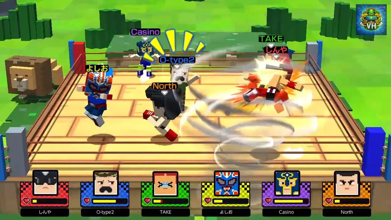 Chiki-Chiki Boxy Pro Wrestling Nintendo Switch - ảnh màn hình 1