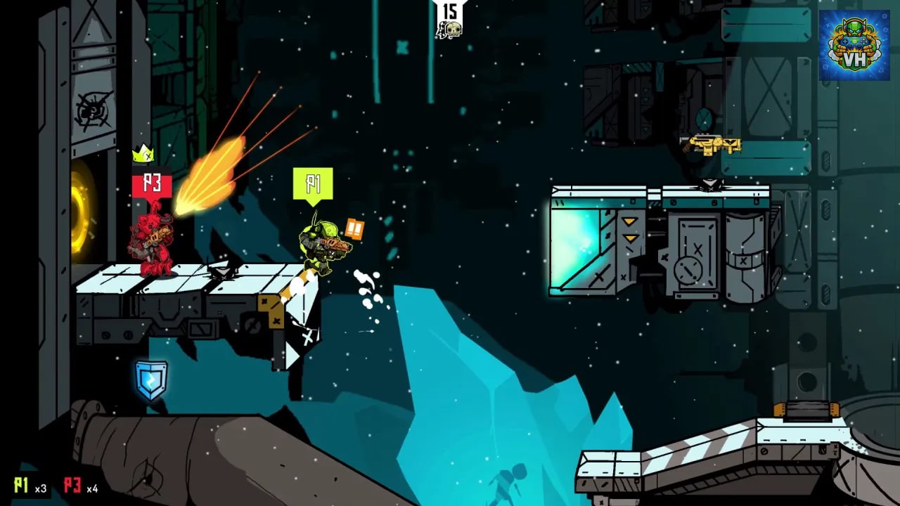 Crashnauts Nintendo Switch - ảnh màn hình 3