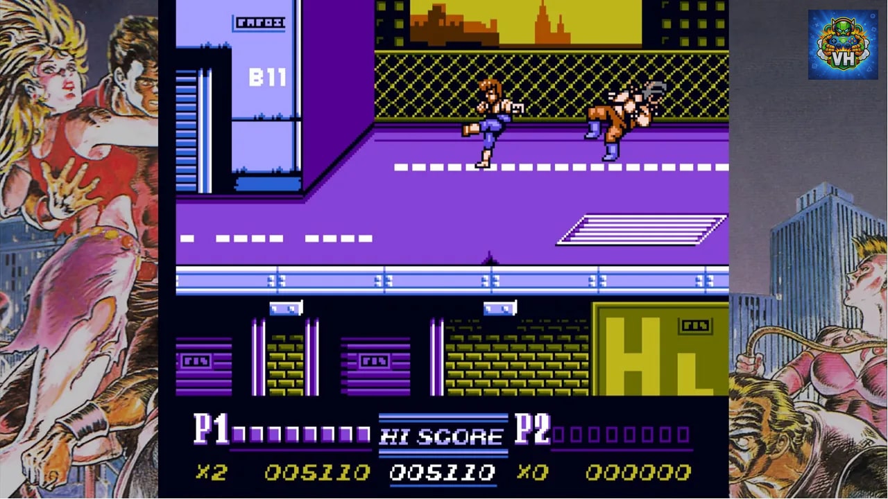 Double Dragon & Kunio-kun: Retro Brawler Bundle Nintendo Switch - ảnh màn hình 3