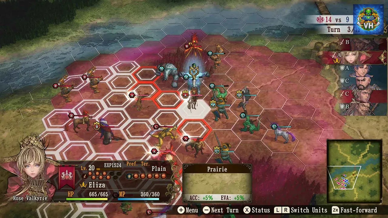 BRIGANDINE The Legend of Runersia Nintendo Switch - ảnh màn hình 5